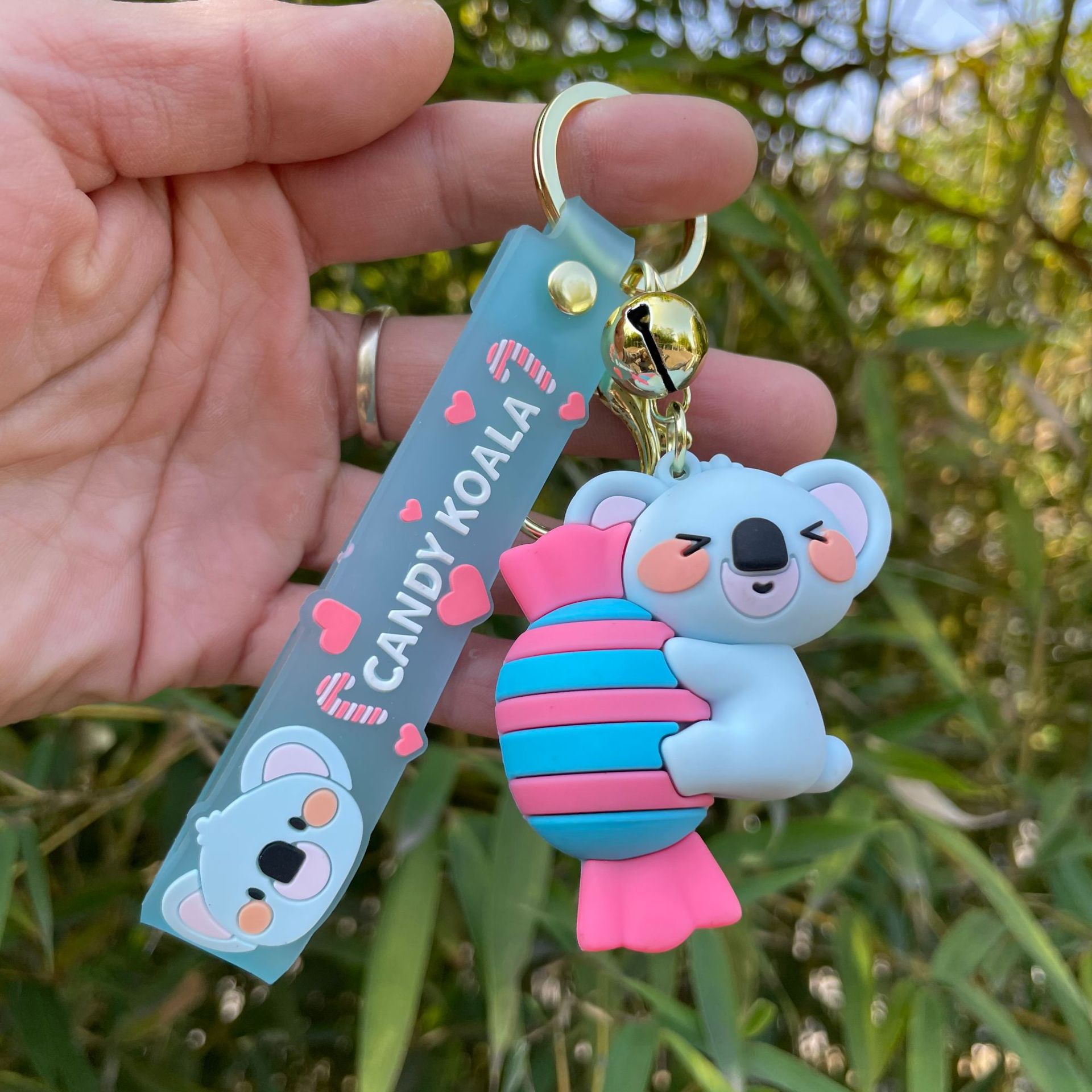 54g Weight Bag Pendant, Keychain Classification 1 Piece Quantity Holiday, Daily Occasion Metal Material Cartoon Character Pattern Unisex Gender Cute Style Cute Cartoon Character Metal Unisex Bag Pendant Keychain 8