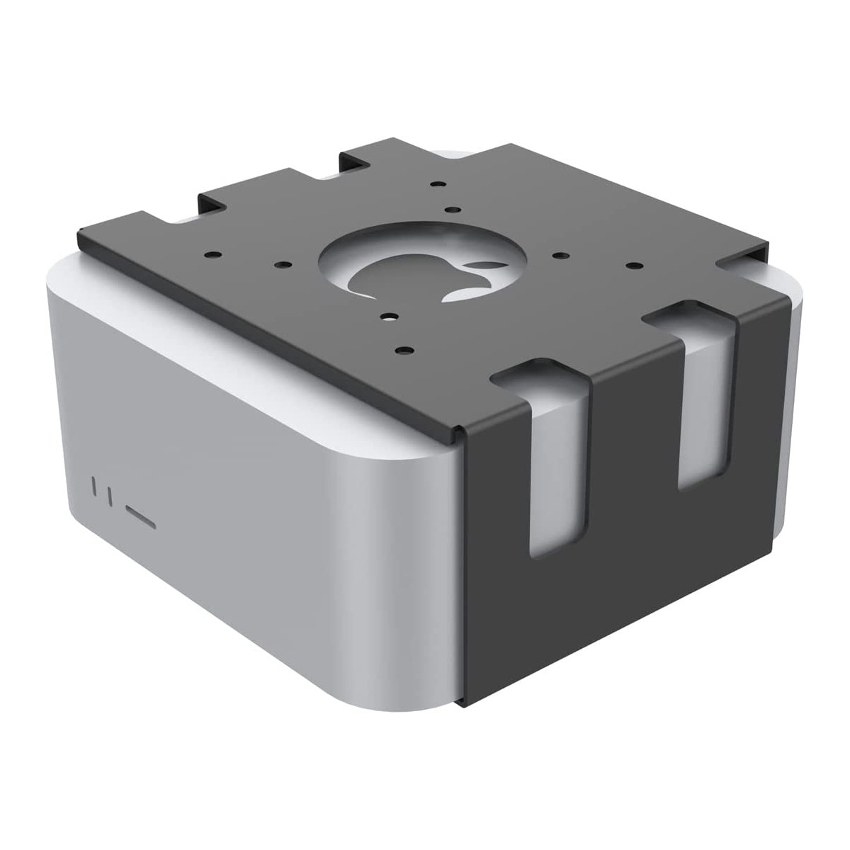 Soporte de almacenamiento de metal Mac mini m4 Soporte de almacenamiento de metal debajo del escritorio Mac Studio