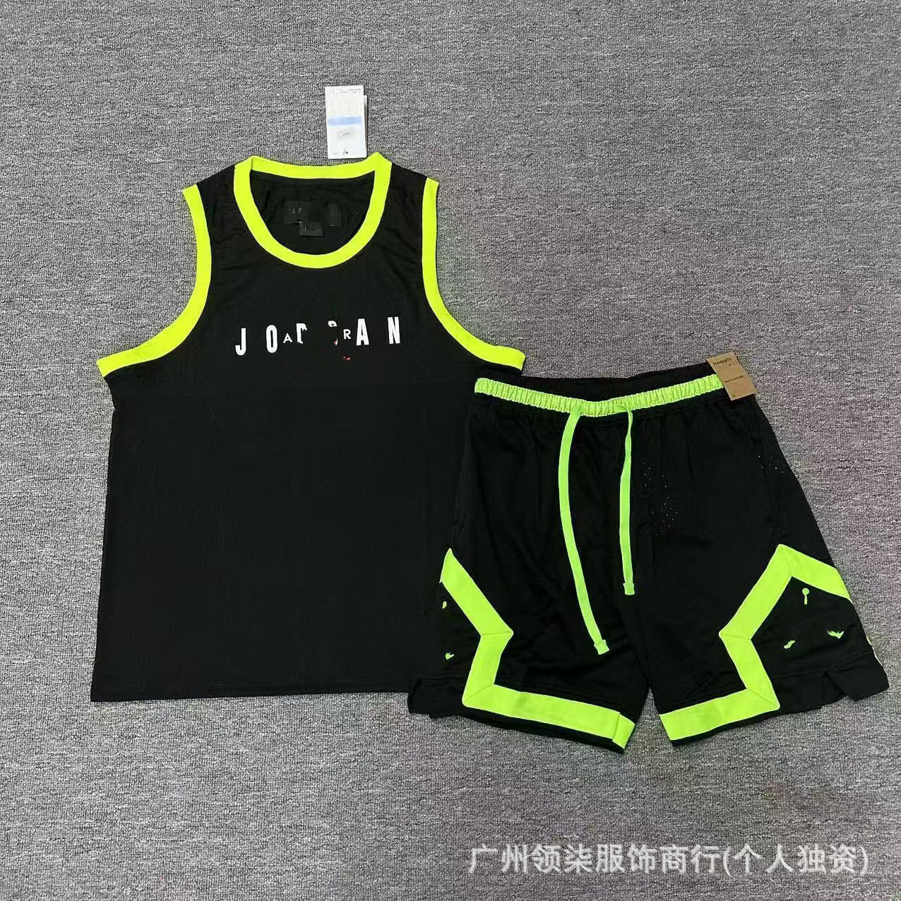 Nuevo chaleco de baloncesto deportivo Flying Man más pantalones cortos secado rápido transpirable relajado diario ocio correr chaleco deportivo image 34