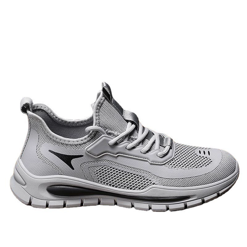 Men's breathable work sports shoes, comfortable footwear for leisure, for running, wholesale