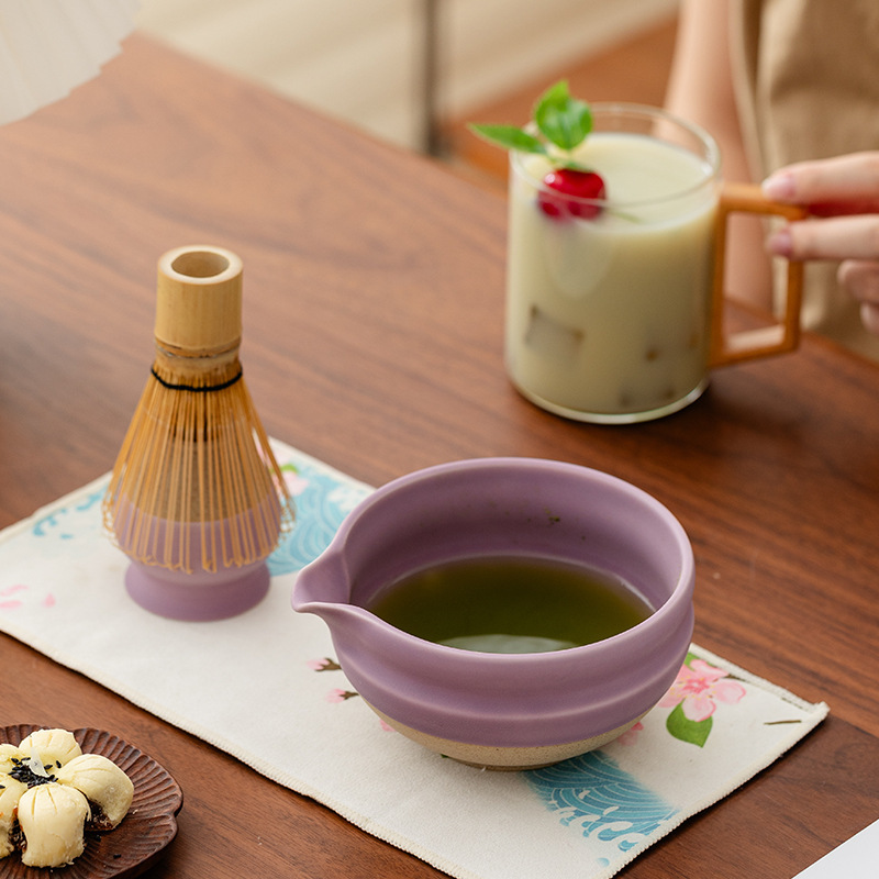 欧洲和风抹茶碗打抹茶工具抹茶刷点茶碗抹茶杯搅拌器茶筅器具套装|undefined