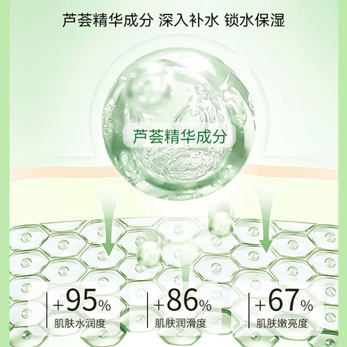 Qingling Moisturizing Aloe Vera Gel Aloe Vera Gel After Sun Repair Moisturizing Delicate Pores Desert Skin Wholesale 200g