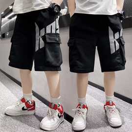 男童短裤夏季2025新款男大童薄款男孩儿童运动童装潮夏装中童裤子
