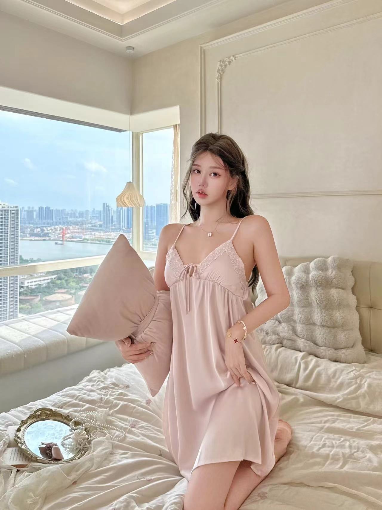 분홍색