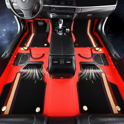 Floor Mats, Ayaqaltılar (Kovriklər) - chinese-red-double-layer