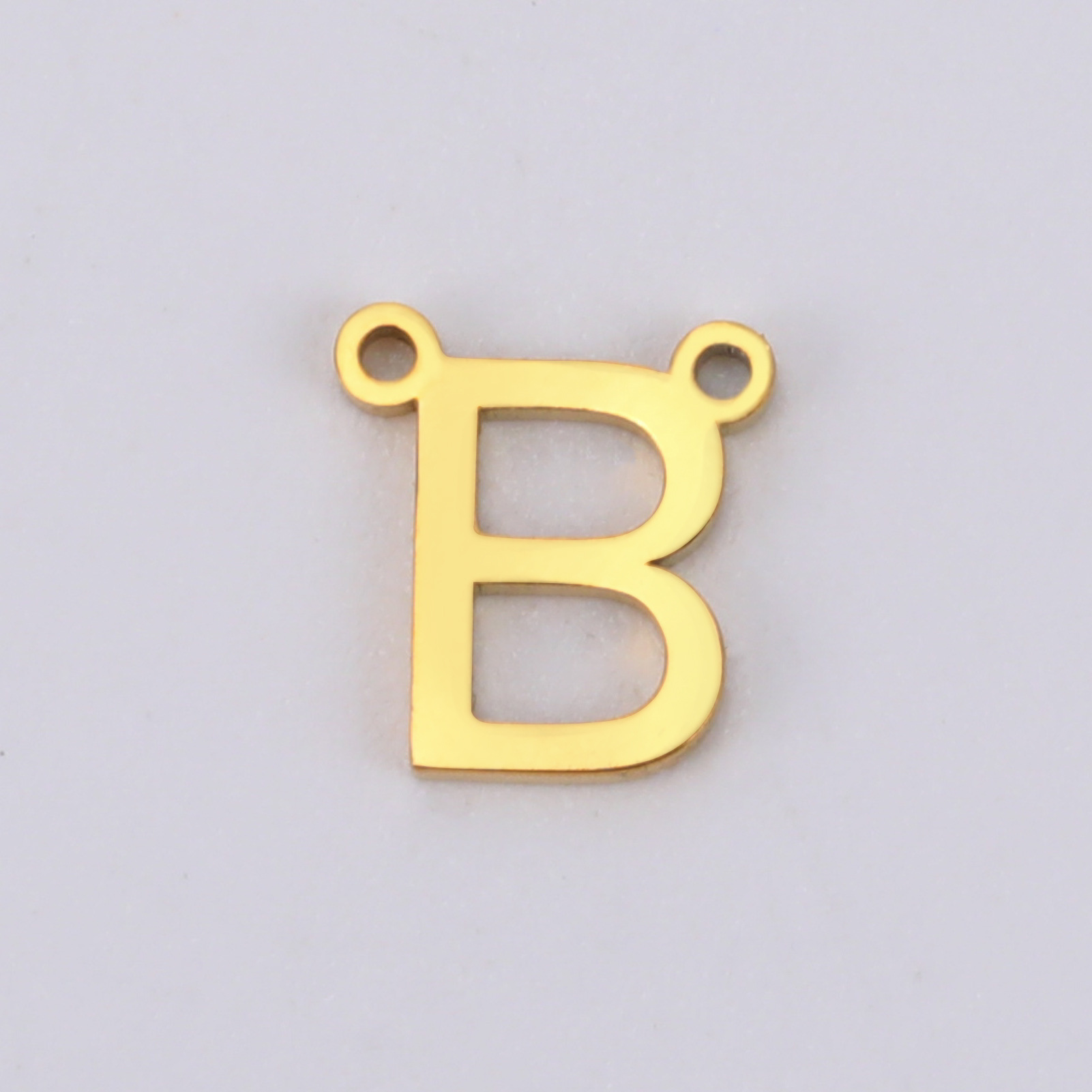 DIY Jewelry Accessories Classification 1 Piece 6.4*7.9MM 304 Stainless Steel Letter Pendant