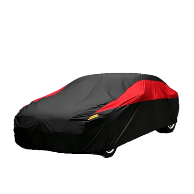 Car clothing — sun and rain cover, color-blocked