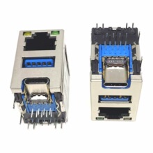 RJ45�W��+USBĸ��+TYPE-C����һ ����90�Ȳ�厧ǧ�מV����