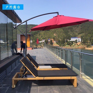 Tumbonas al aire libre patio balcón cama de ocio de ratán silla de playa piscina spa spa club tumbonas de ratán