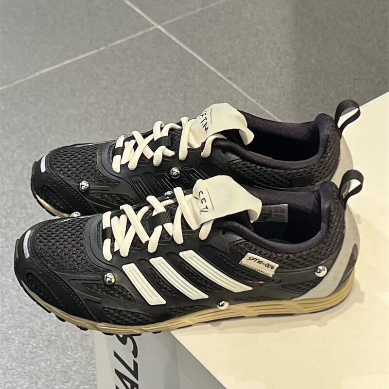 26 New Models of Sftm Collaboration Adizero Pr Sports Casual Shoes for Women, Retro Versatile Couple Running Shoes, German Training Shoes