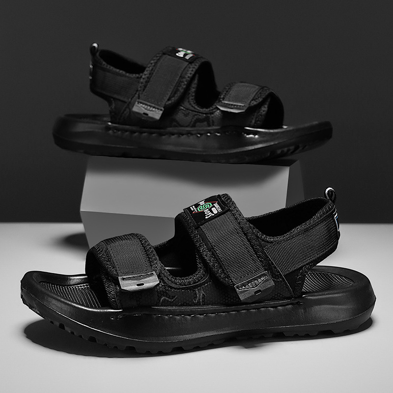 2025 tendencia de verano sandalias de personalidad de todo fósforo viajes de plataforma al aire libre playa zapatos de playa tailandeses arrastre fresco y cómodo