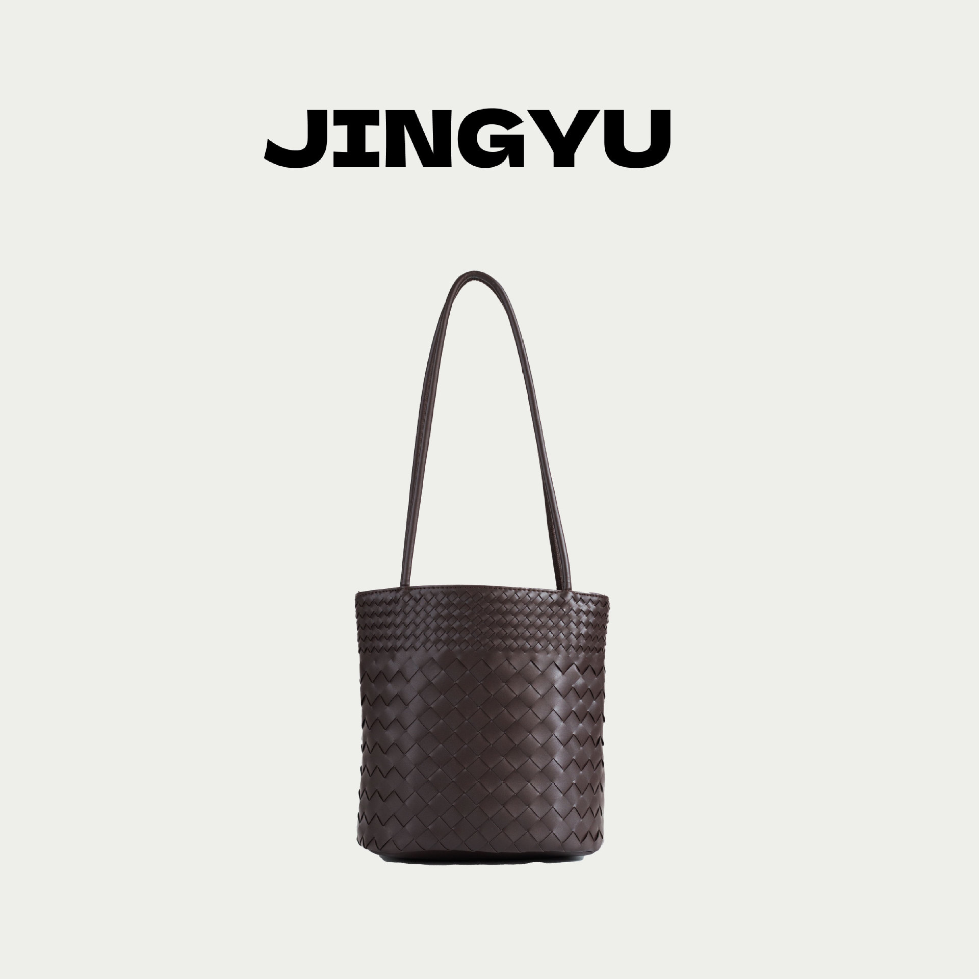 2025 Early Autumn New Style High-End Niche Bucket Bag, Versatile and Stylish Woven Shoulder/Handbag for Women.