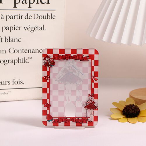 Original Kaka Bear small card display stand card brick standing card Gu card sleeve Gupan desktop card sleeve protection card sleeve