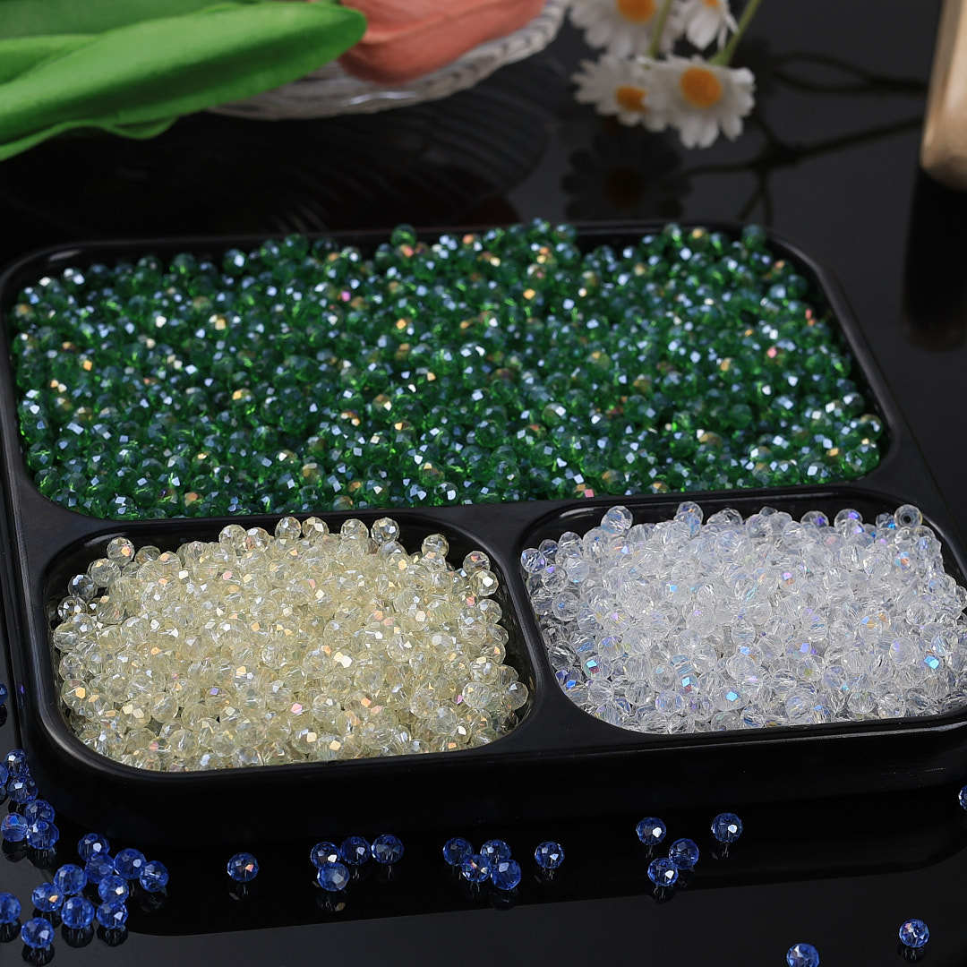 Wheel, nail sequins, bracelet, necklace handmade, chain, accessory, beads, accessories, 4mm, DIY