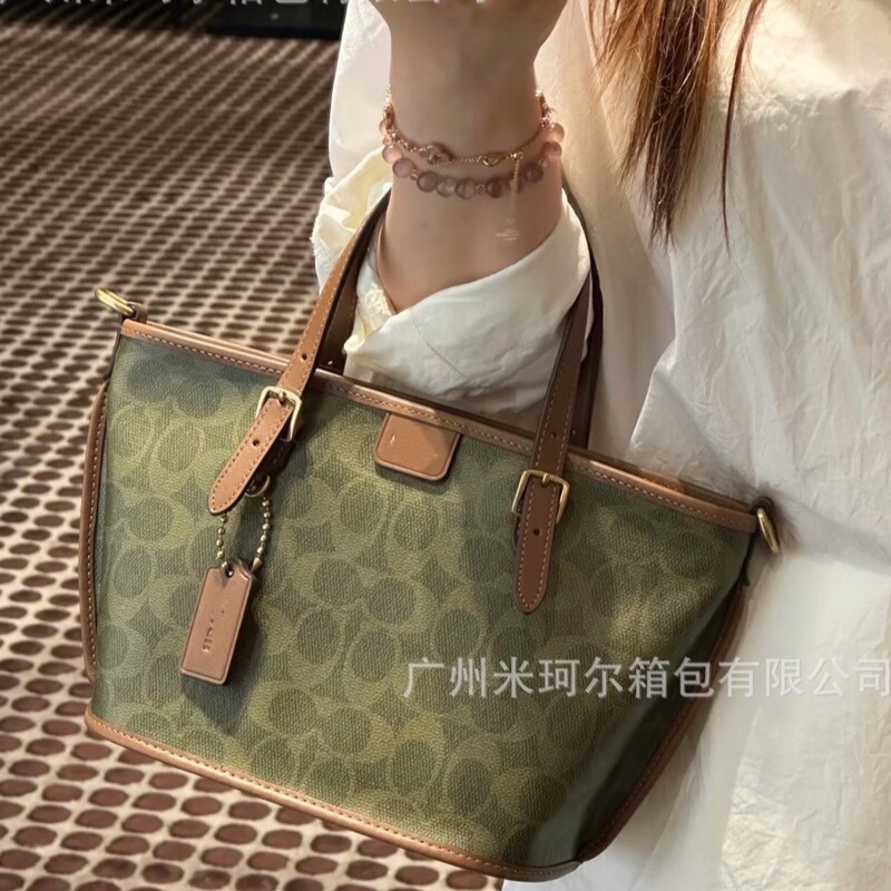 Kou C's New Women's Bag Taxi21 Basket-Style Monogram Tote Bag, Fashionable Retro Shoulder Crossbody Versatile Bag Kou C's New Women's Bag Taxi21 Basket-Style Monogram Tote Bag, Fashionable Retro Shoulder Crossbody Versatile Bag