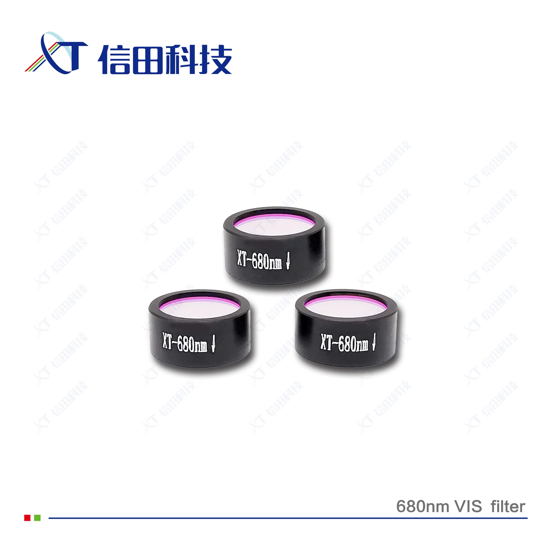 680nm фильтр может быть изготовить различные длины волны, диаметр