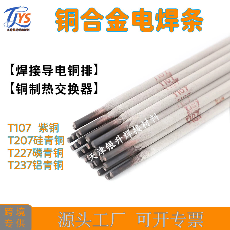 批发T307铜镍焊条ECuNi铜镍合金电焊条Cu307铜镍焊条4.0mm跨境