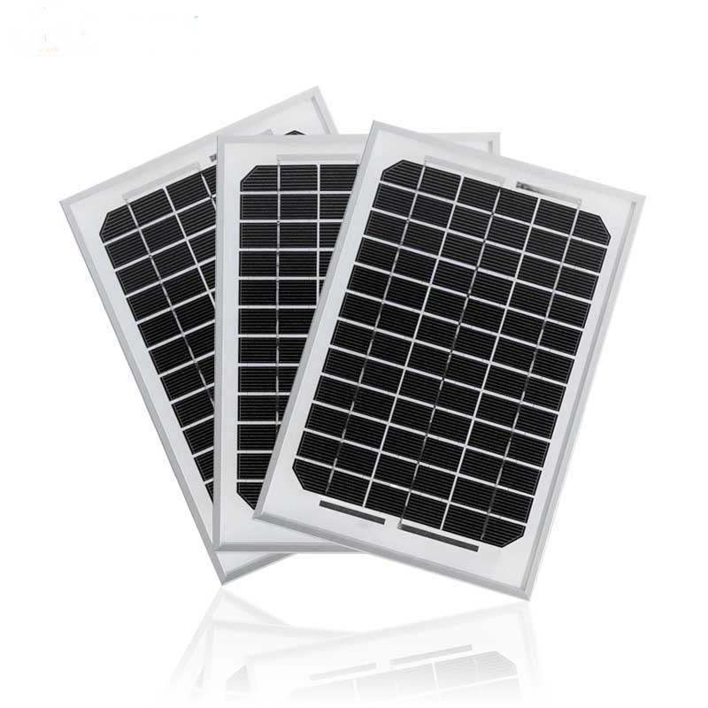 Single crystal solar-powered