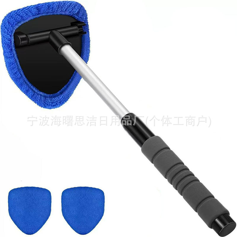 vent cleaning | Qìchē Car cleaning tools - 1-set-b-style-sponge-plastic-parts-3-blue-cloth-covers