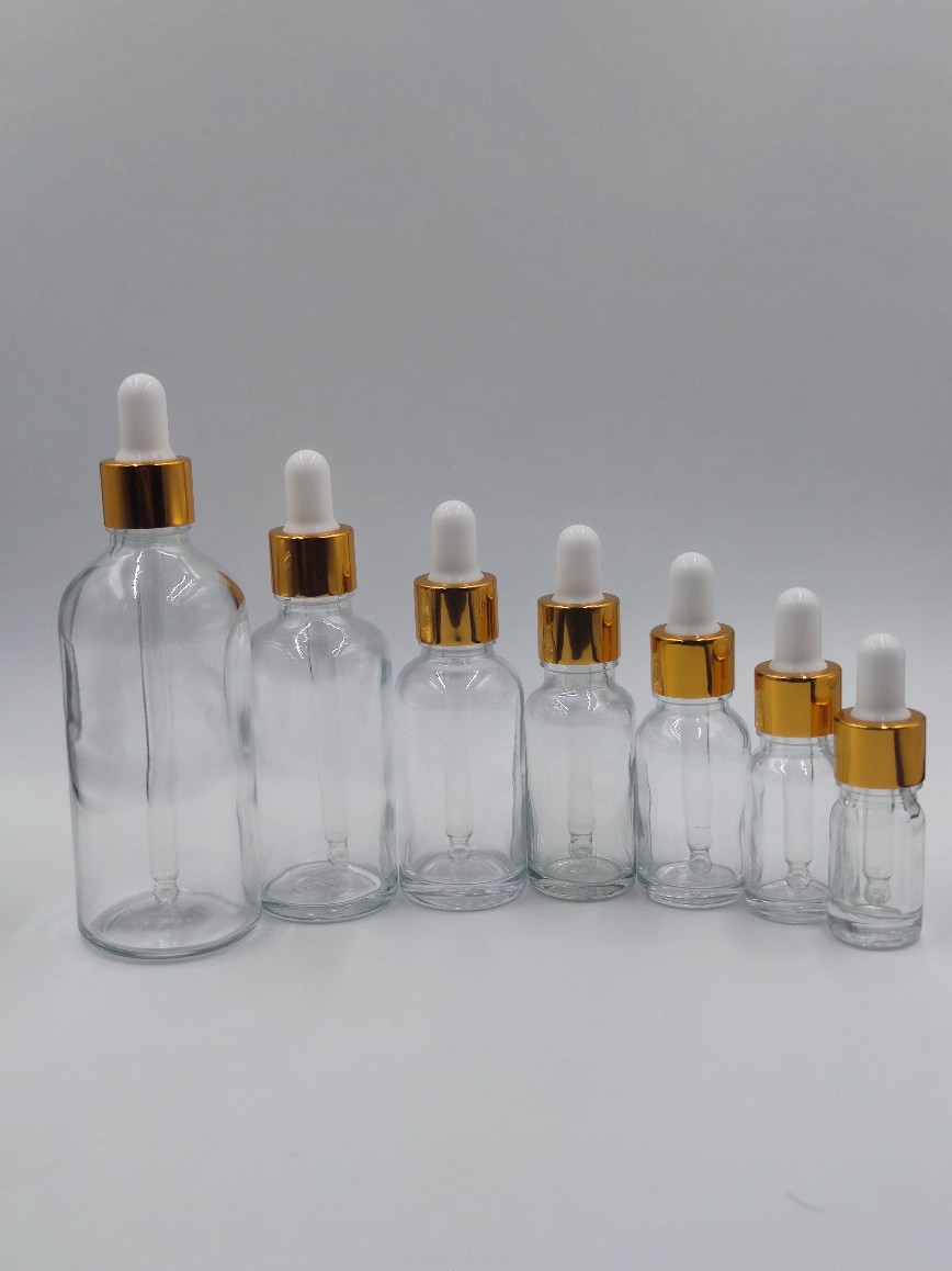 现货透明精油瓶5-100ml精油精华瓶