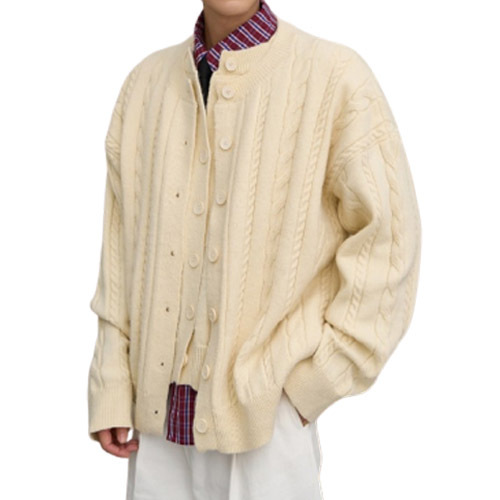 Explosiones transfronterizas de tamaño grande falso de dos piezas de camisetas de punto de torsión suéter cardigán hombre chaqueta vieja fábrica de viento de dinero al por mayor