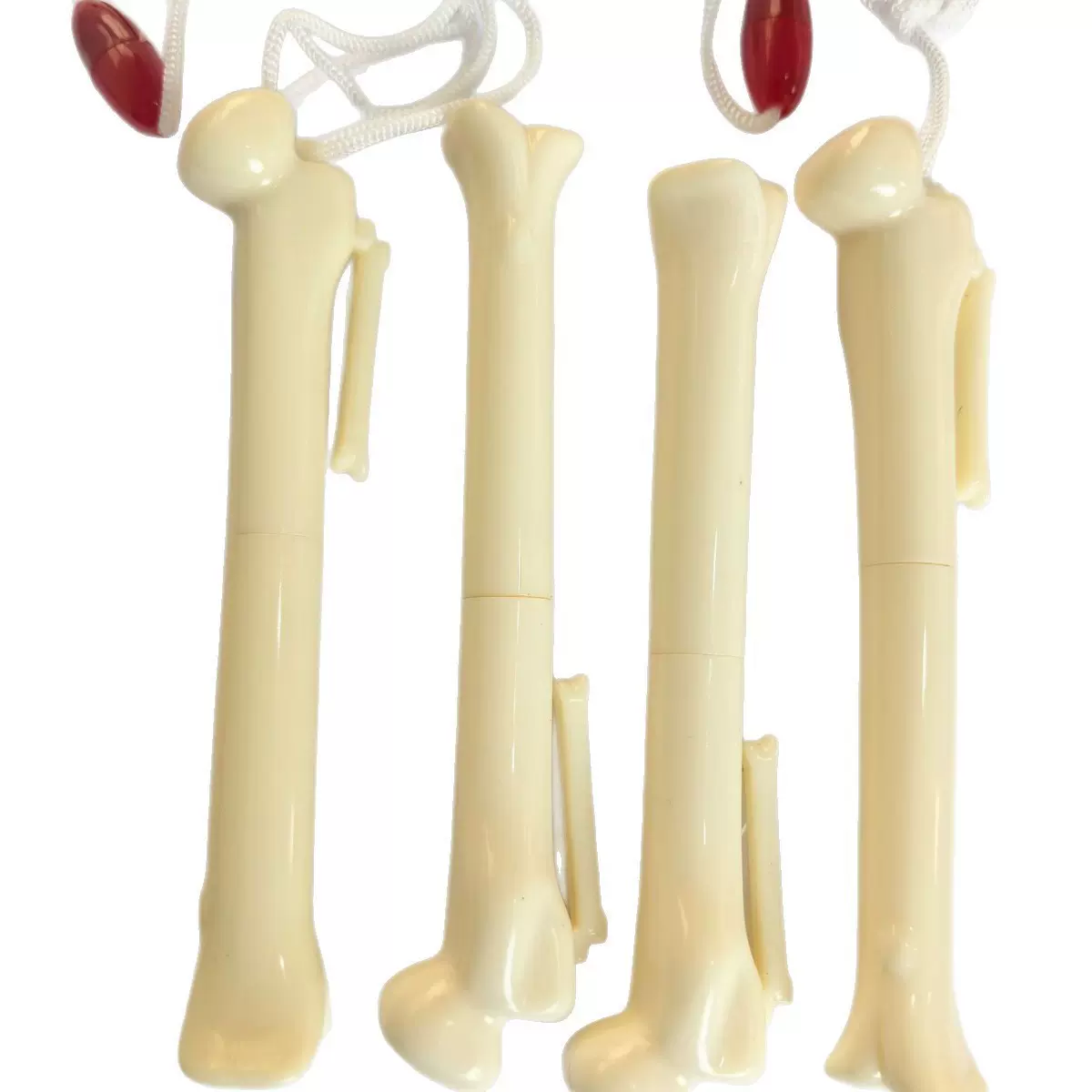 供应挂绳骨头笔造型笔（方便携带的广告圆珠笔）