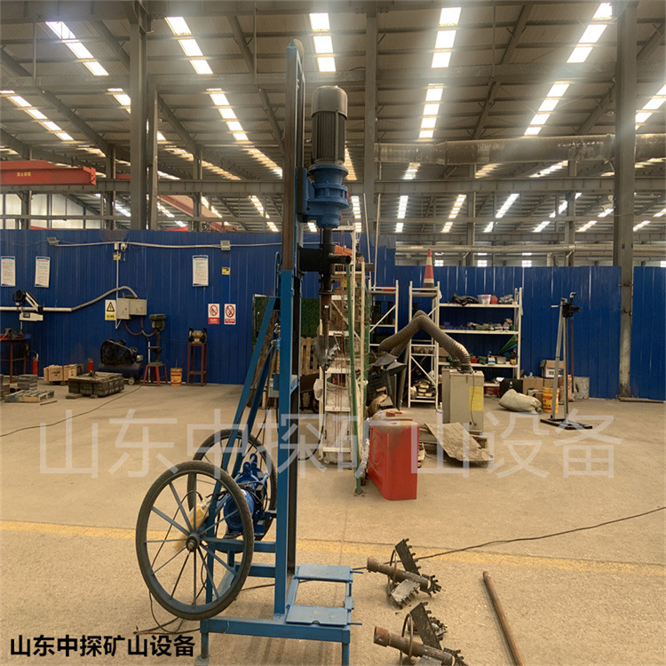新型全自动伸缩式打井机 直通式进水 家农用高钻速快速钻井设备