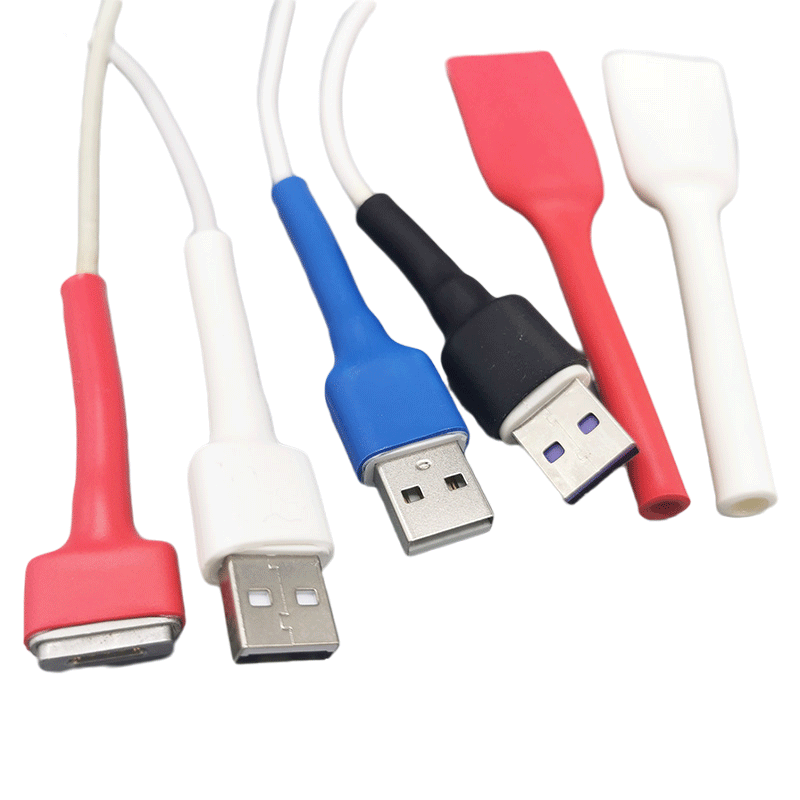 Wall cuatro veces pegado tubo de retracción térmica 12mm tubo de reparación de cable de datos cable de carga de teléfono móvil Logitech ratón reparación USB