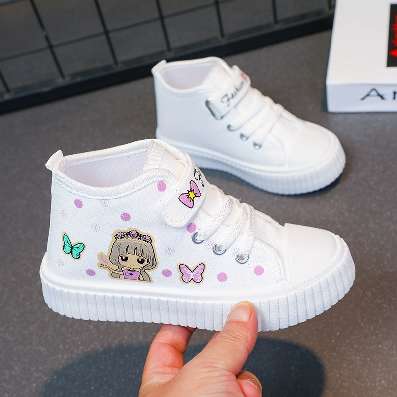 Детские холщовые туфли 2024 осенние новые дышащие тканые туфли для студентов детского сада черные кроссовки для детей