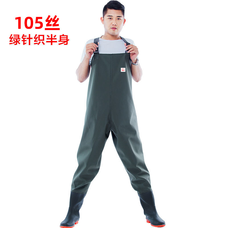 -두꺼운 녹색 니트 105 실크 원단 1.05mm