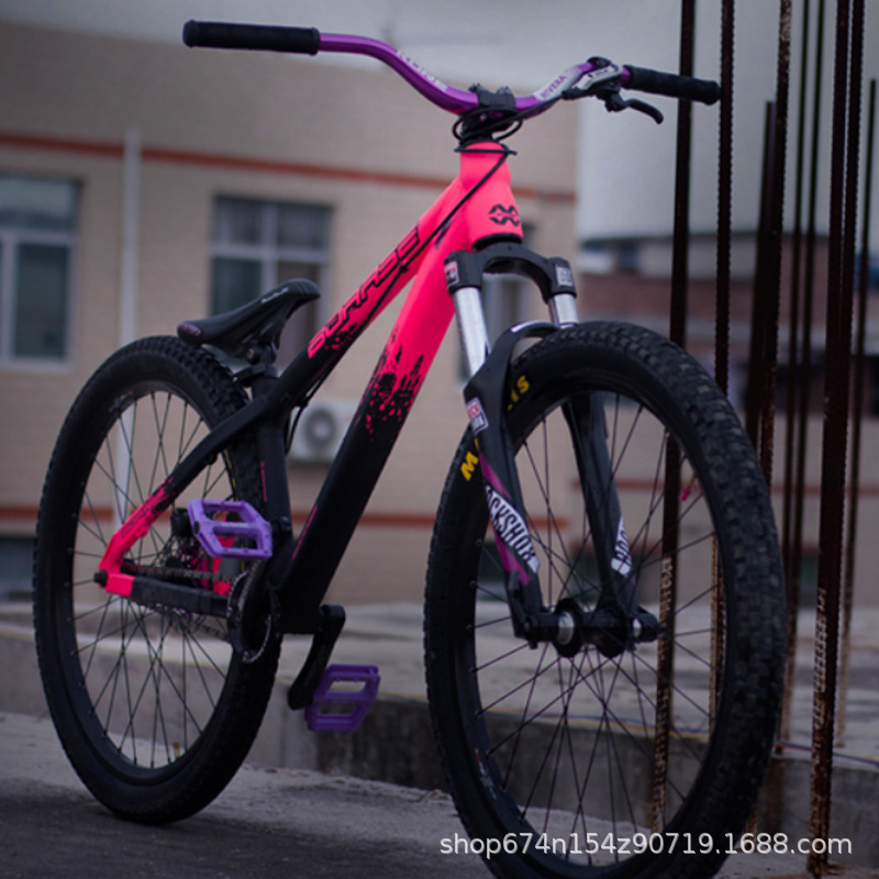 BOARSE tierra pendiente marco AM marco 4X bicicleta de la calle escalada BMX PUMP TRACK Marco de aleación de aluminio