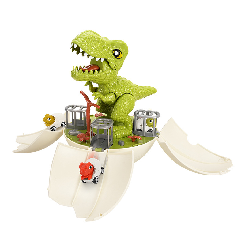 Tongleyuan nuevo huevo de dinosaurio deformación de órbita desmontable ensamblaje modelo de juguete de dinosaurio para niños venta directa