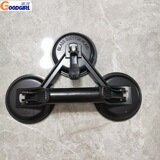 В наличии на складе имеется вакуумная присоска с тремя захватами, стеклянная присоска из черного алюминиевого сплава, инструмент для транспортировки и установки, ручной присоска.