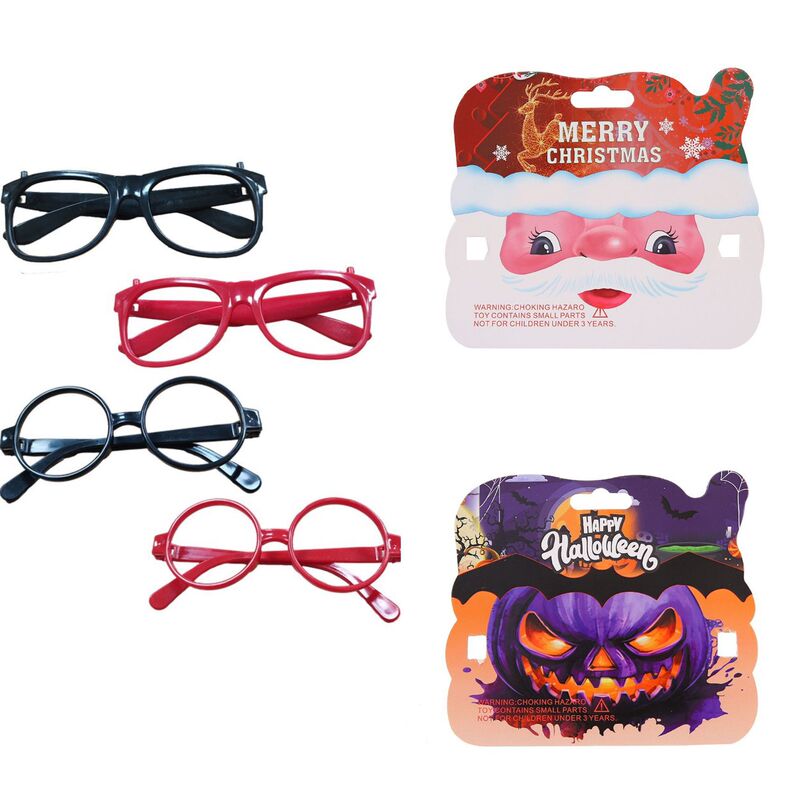 Adult Children's Glasses Aralei Harry Potter Glasses Frame Christmas Glasses Paper Card Halloween Glasses Paper Card