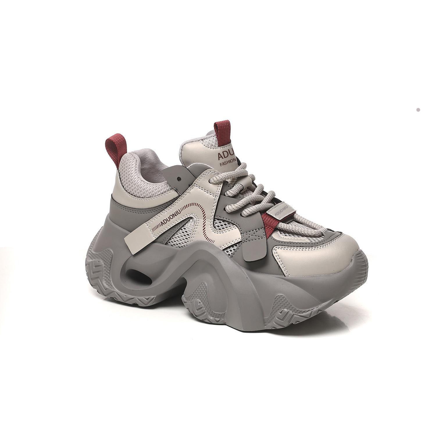 Zapatos pop-up para mujeres en 2026 pequeño aumento de altura transpirable universal zapatos pop-up para estudiantes zapatos deportivos de mujer casual
