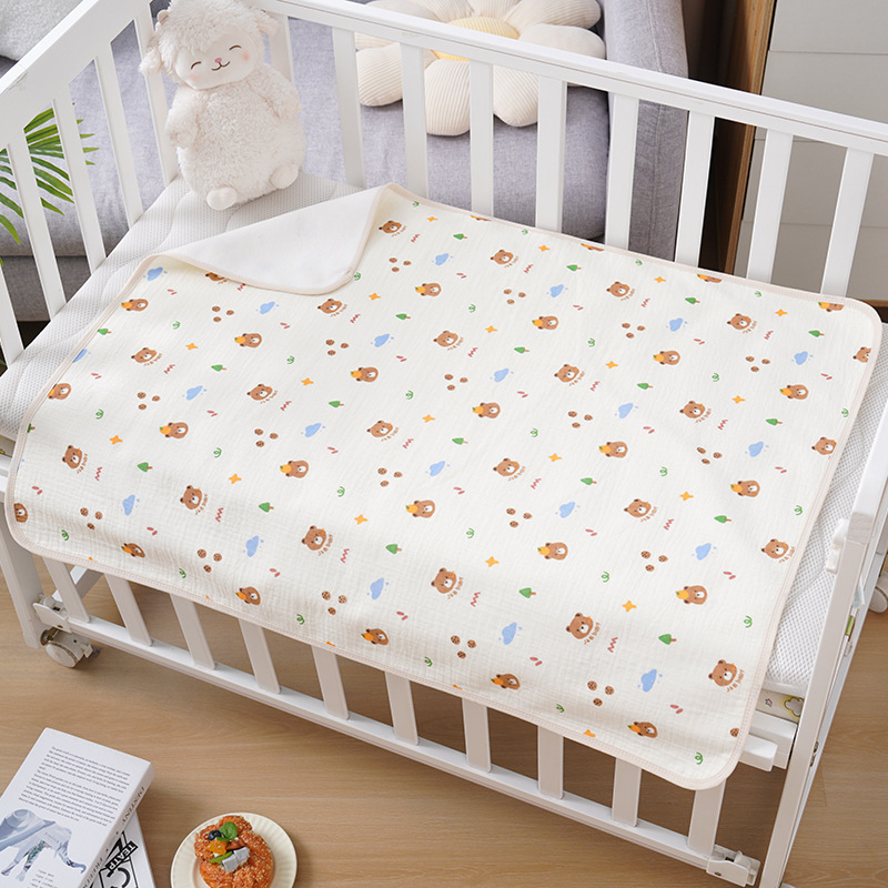 Baby Diaphragm Pad Washable Pure Cotton Class A Waterproof Breathable Baby Diaphragm Four Seasons Mattress Aunt Period Physiological Pad