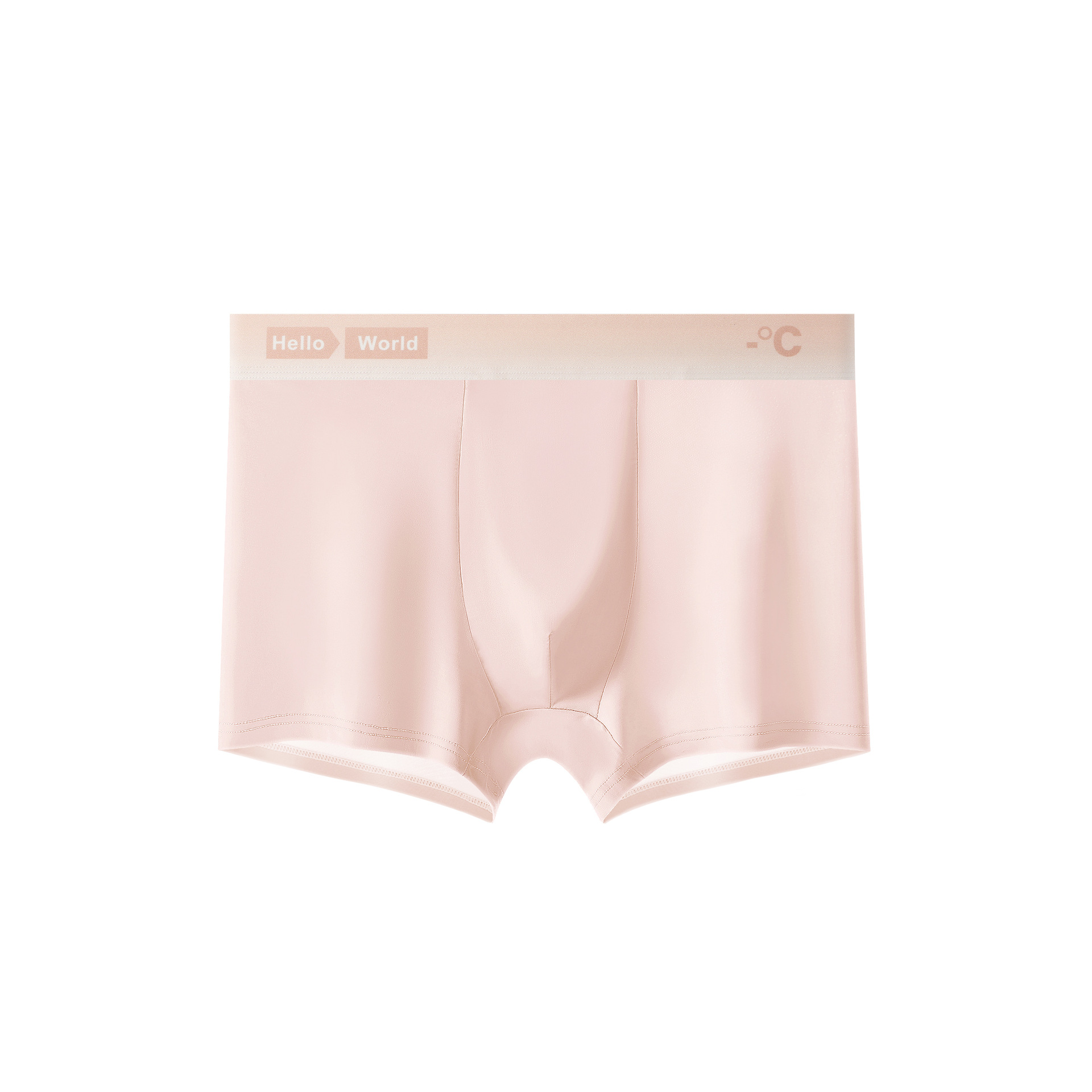 Ropa interior masculina verano hielo seda antibacteriano cuatro esquinas pantalones cortos bóxer transpirables delgados juveniles cabeza ropa interior masculina