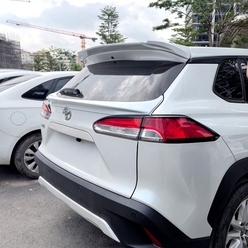 Suitable for 2022+ Toyota Frontlander, Corolla Cross, and Rav4 Custom Modified Mid-Wing Spoiler, No-Drill Paint-Coated
