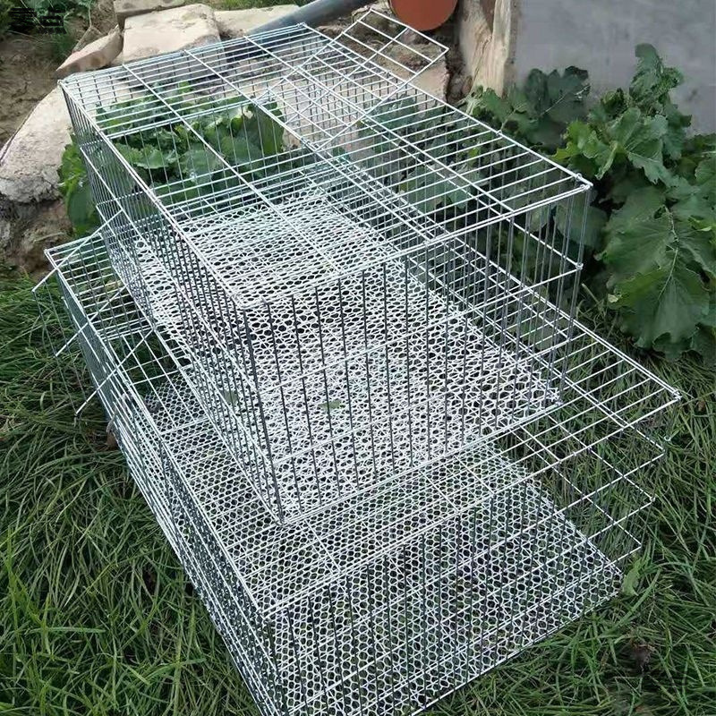 Chicken Cage for Home Use, Outdoor Chicken Coop, Rural Chicken Cage, Small Chicken Cage, Automatic Waste Cleaning, Outdoor Dwarf Rabbit, Quail