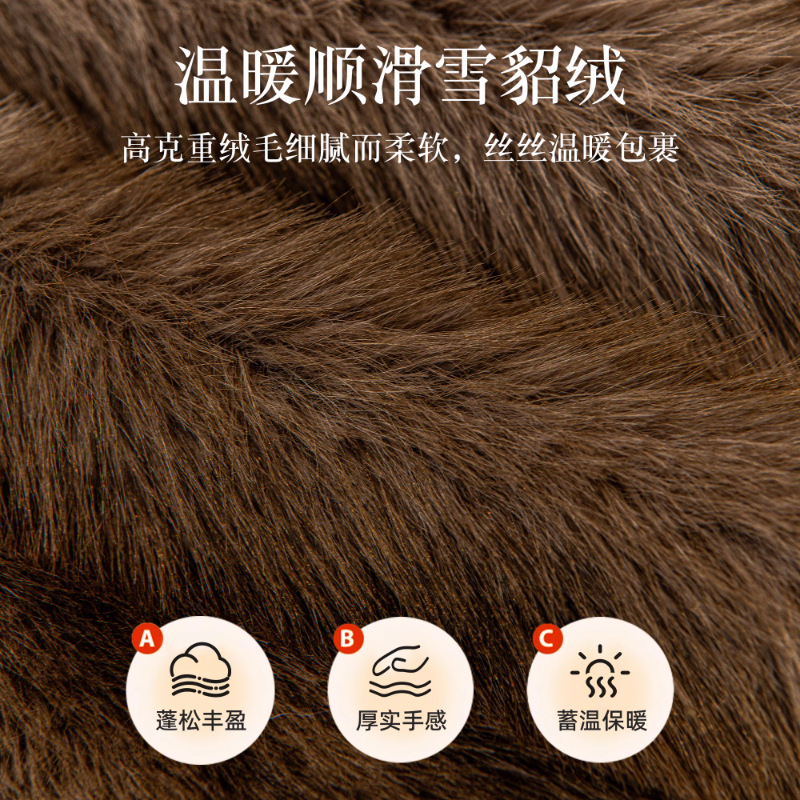 Invierno engrosado toalla de sofá de goma 2025 nuevo invierno cálido abrigo de peluche cubierta de cojín de sofá antideslizante cobertura