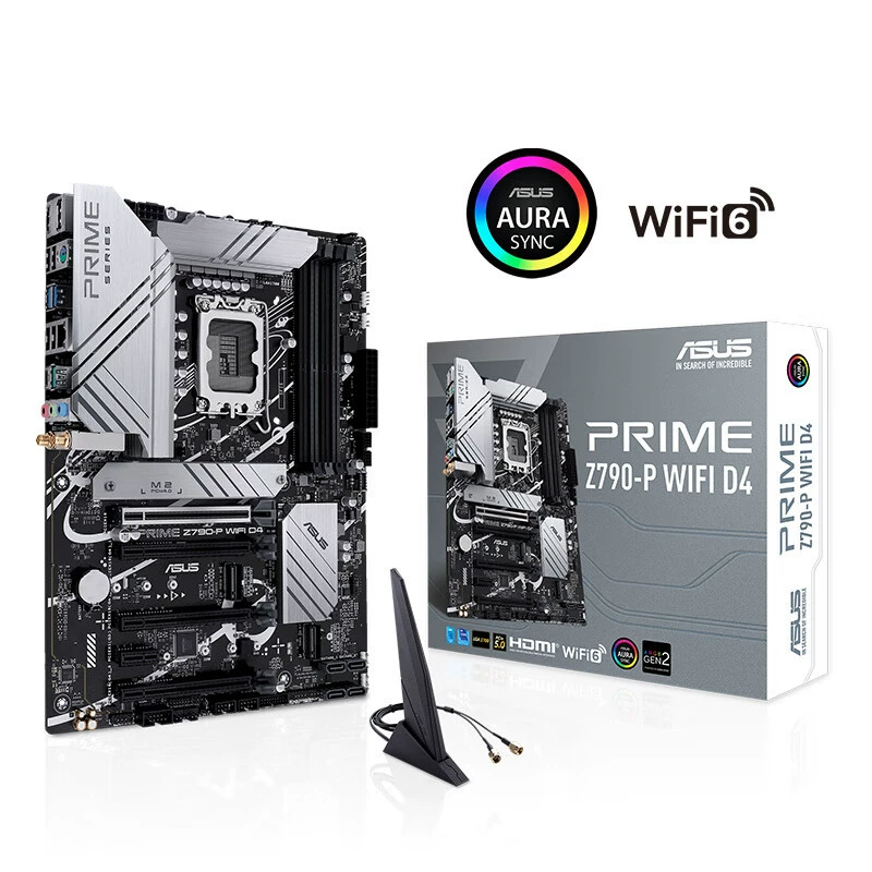Материнская плата серии Master Prime Z790-P WiFi D4 поддерживает DDR4 (Z790/LGA 1700)