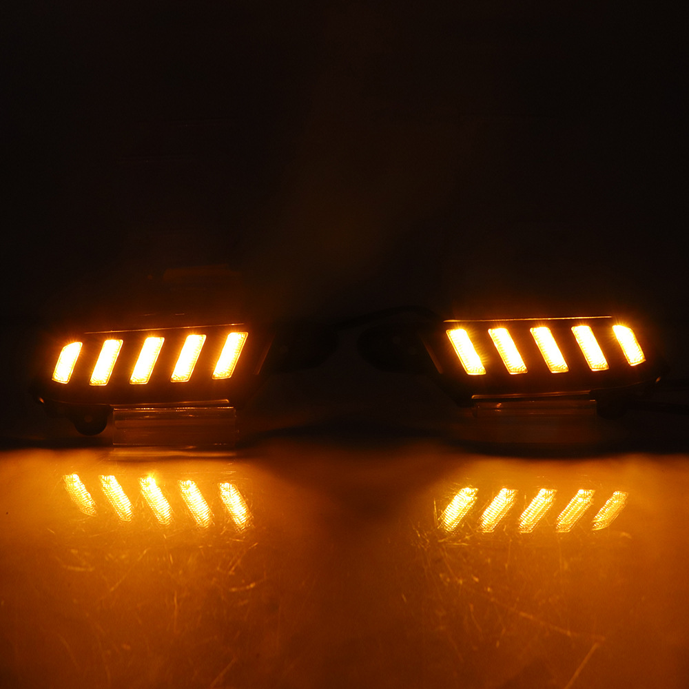 OKEEN is suitable for 2016-20 Toyota Tacuma daytime running lights with two-color streamer steering daytime running lights