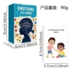 Emotion map, blue card