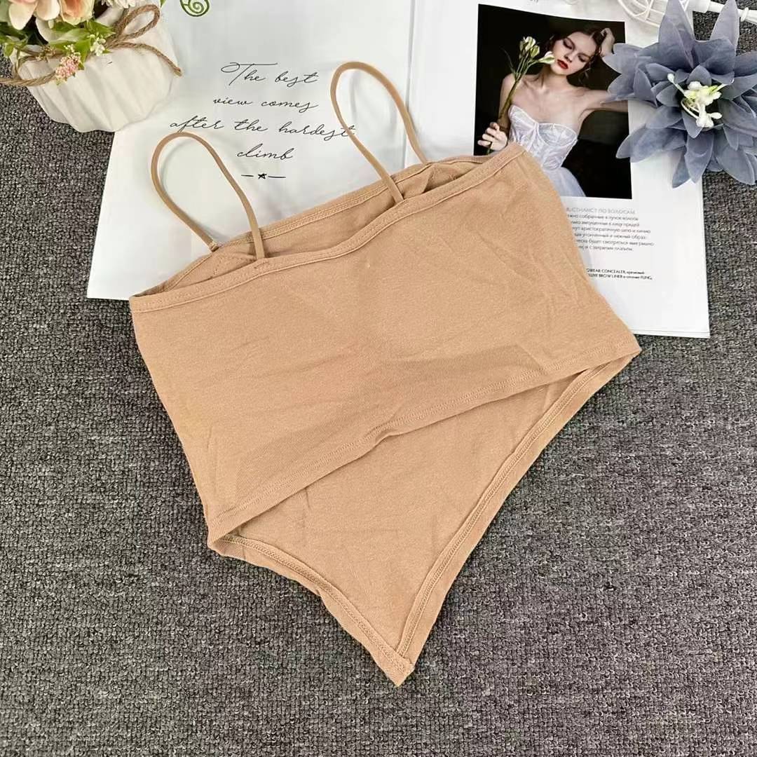 Nueva taza fija sin costuras hermosa espalda sin anillo de acero ropa interior chaleco chaleco cómodo ropa interior damas base sostén al por mayor