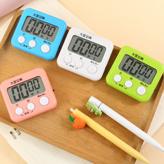 Student large screen timer timer digital stopwatch kitchen countdown reminder manufacturer wholesale