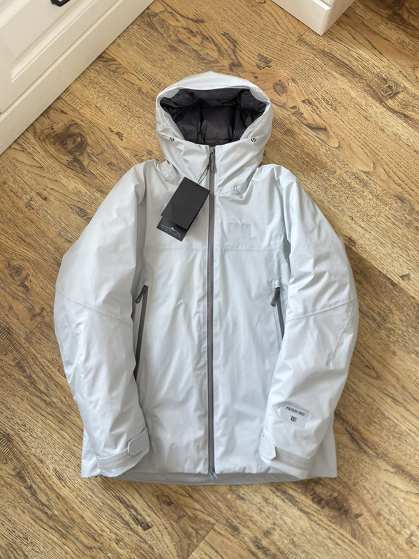 一束家 石家户外阿斯本同款三防硬壳连帽羽绒服男女同款户外滑雪|undefined