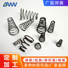 线成型折弯弹簧拉簧塔簧扭簧大线径弹簧非标精密加工宝塔玩具弹簧