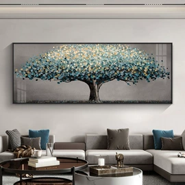 现代装饰画;油画;工艺画