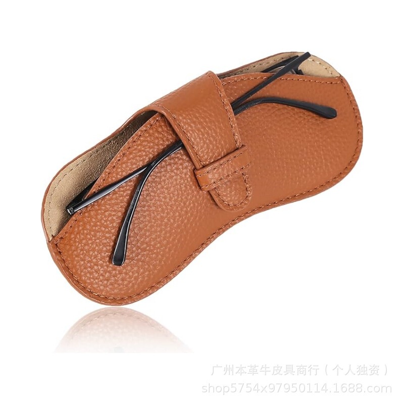 Casual Multifunctional Glasses Bag Fashion Trendy Large Capacity Soft Glasses Storage Bag Ladies Light Sunglasses Case