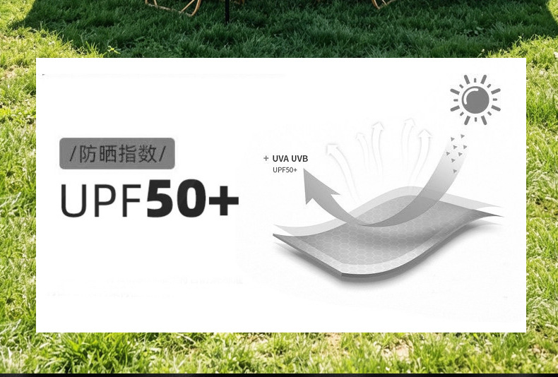 Vinyl Canopy Tent Outdoor Portable Large Camping Equipment Camping Picnic Sunshade Tent Rainproof Windproof